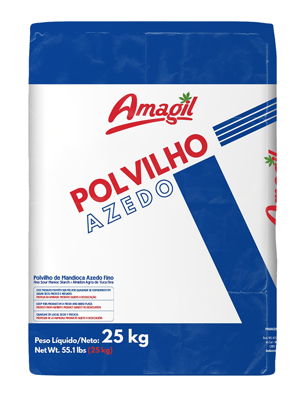 Polvilho Azedo Amagil embalagem 25kg