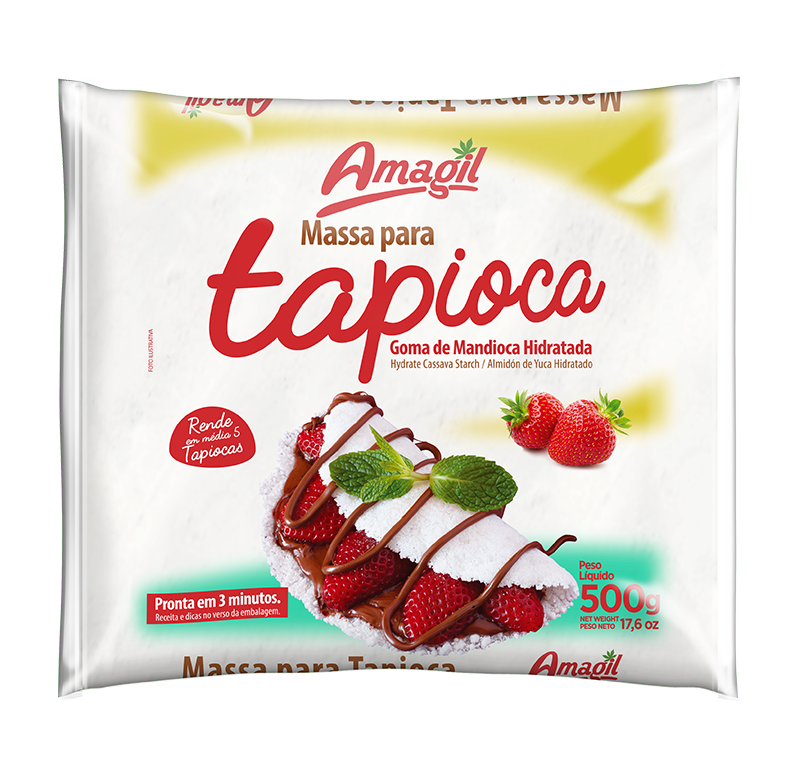 Massa para Tapioca Amagil embalagem 500g
